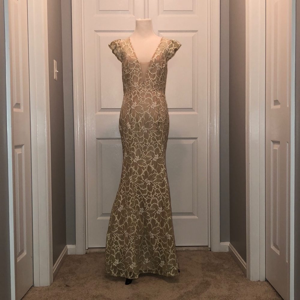 Formal blush nude gown - NWT